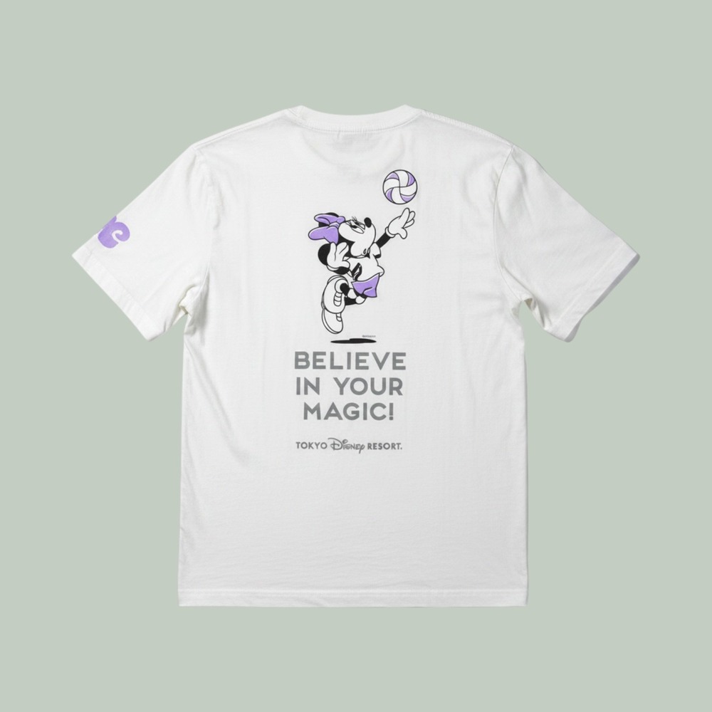 Adidas Tokyo Disney Resort Minnie Mouse Volleyball T-Shirt White Mens‎ Large